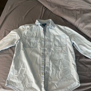 Arizona Jean Company Light Blue Shirt Jacket